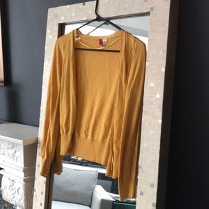 Mustard cardigan